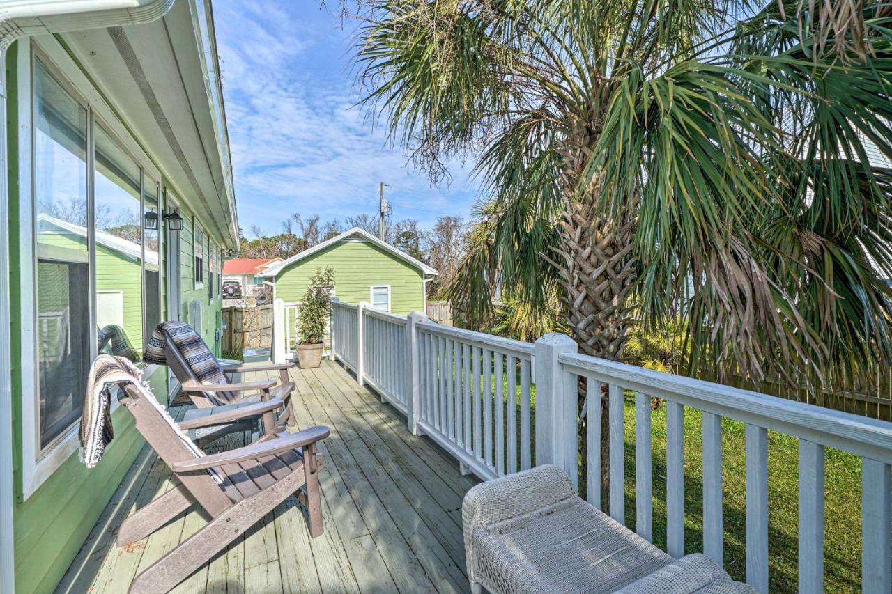 Coastal Hideaway About Half Mi To Beach And Boardwalk! Carolina Beach Dış mekan fotoğraf